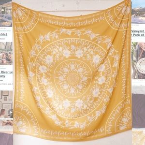 Urban Outfitters Floral Medallion Tapestry